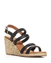 Andre Assous Women's Rebecca Strappy Wedge Sandals In Black