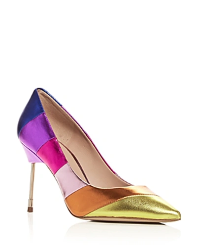 Kurt Geiger Women's Britton Pointed-toe Pumps In Multi