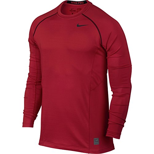 nike pro combat dri fit fitted long sleeve shirt