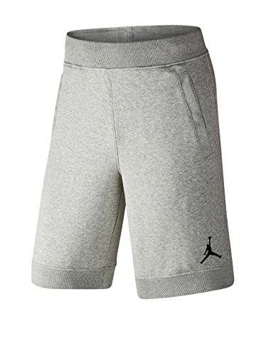 Nike Men's Air Jordan Sportswear Wings Fleece Shorts, Grey In Dk Grey ...