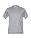 Thom Browne T-shirts In Grey/multicolour