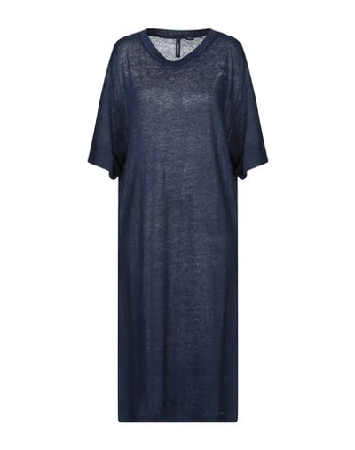 Woolrich Knee-length Dress In Dark Blue
