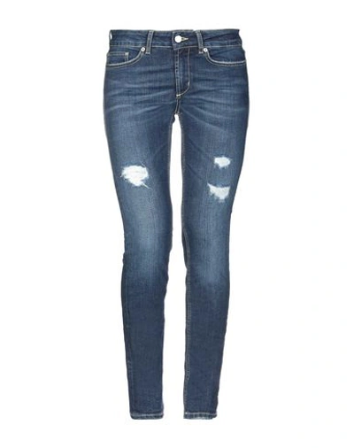 Dondup Denim Pants In Blue