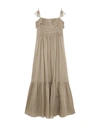 Three Graces London Nightgowns In Khaki