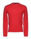 Zanone Sweater In Red