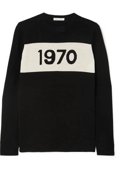 Bella Freud 1970 Wool Sweater In Black