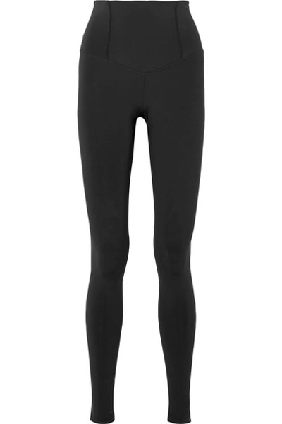Olympia Activewear Achilles Stretch Leggings In Black