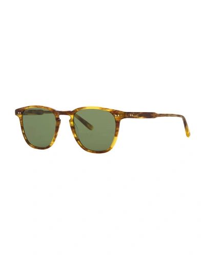 Garrett Leight Men's Brooks Square Sunglasses