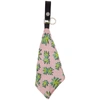 Amiri Palm Tree Print Bandana Keychain In Pink