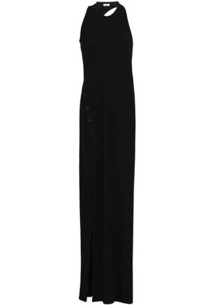 Alix Woman Stretch-modal Jersey Maxi Dress Black