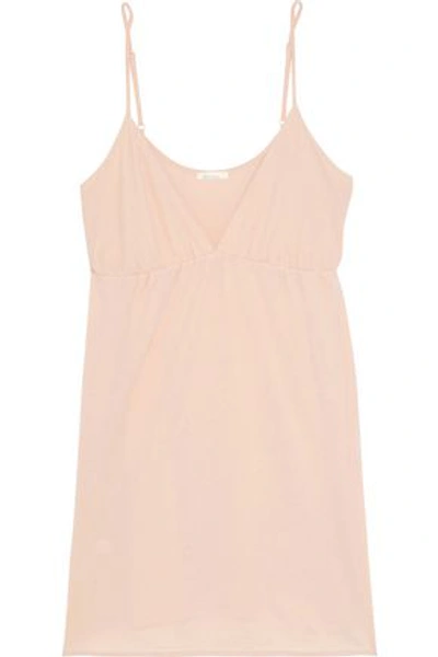 Skin Woman Pima Cotton-jersey Nightdress Blush