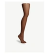 Wolford Individual 10 Nylon-blend Tights In 4783 Soft Sable