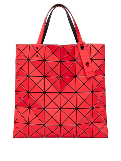 Bao Bao Issey Miyake Lucent Frost Tote - Red In Red