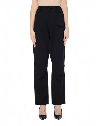 Yohji Yamamoto Black Wool Trousers