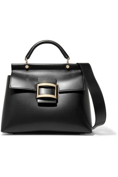 Roger Vivier Viv Cabas Small Bag In Black