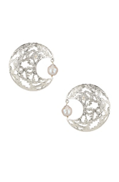 Christie Nicolaides Angela Earrings In Silver