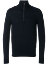 Burberry Rawlins Cashmere-blend Sweater, Navy
