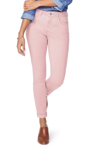 Nydj Ami Cuffed Ankle Skinny Jeans In Pueblo Rose