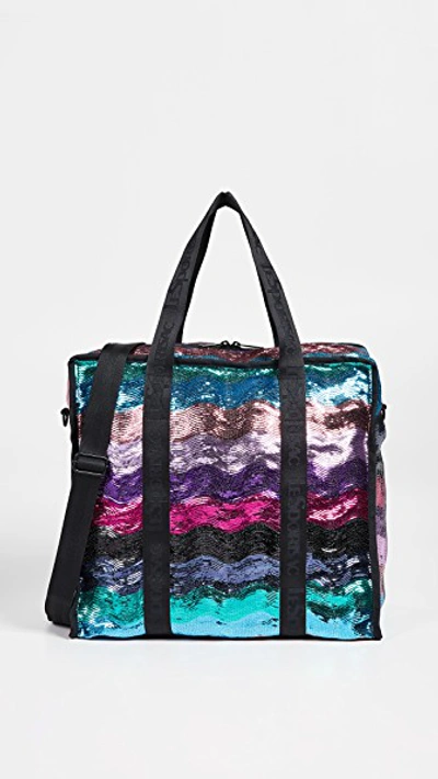 Lesportsac Gabrielle Weekender Box Tote In Sequins
