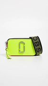 Marc Jacobs Snapshot Fluro Camera Bag In Yellow Multi