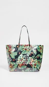 Marc Jacobs Grunge Ew Tote In Red Multi