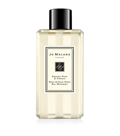 Jo Malone London English Pear And Freesia Body And Hand Wash (100ml) In White