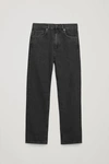 Cos Slim Leg Jeans In Washed Black