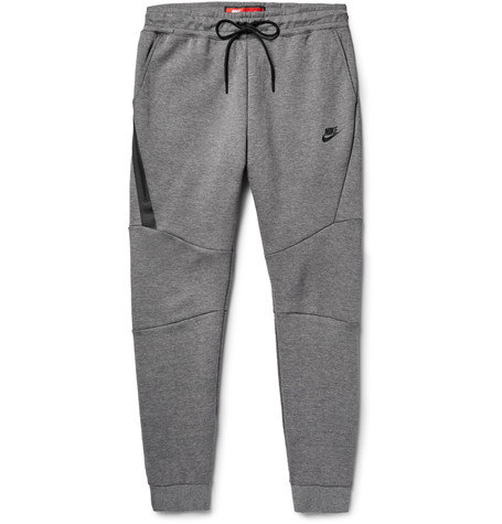 Nike Slim-fit Tapered Cotton-blend Tech Fleece Sweatpants | ModeSens