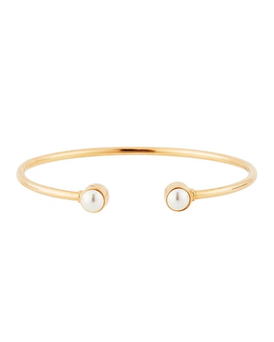 Alex And Ani Sea Sultry Pearly Cuff Bracelet, Rose Gold