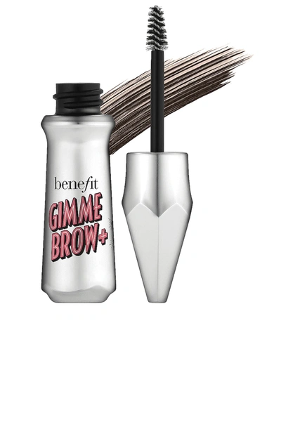 Benefit Cosmetics Mini Gimme Brow+ Tinted Volumizing Eyebrow Gel 6 0.05 / 1.5g In Shade 6: Warm Black-brown