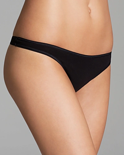 Cosabella Talco Low-rise Thong In Black