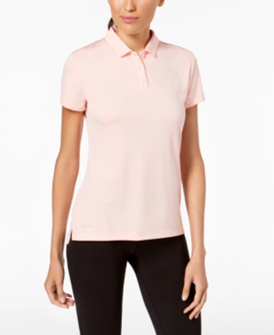Nike Dry Golf Polo In Storm Pink/silver