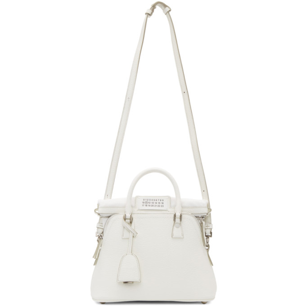 maison margiela bag white