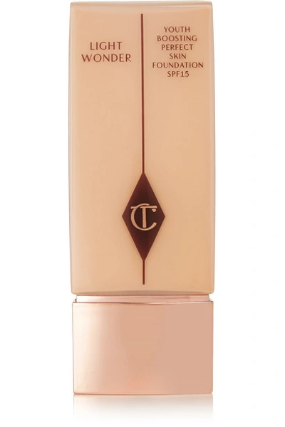 Charlotte Tilbury Light Wonder Youth-boosting Foundation – 10 Dark, 40ml In Neutral