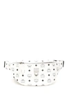 Mcm Small Fursten Visetos Belt Bag In White,black