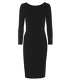 The Row Darta Open-back Bodycon Dress In Black