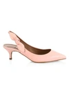 Tabitha Simmons Rise Leather Slingback Pumps In Pink