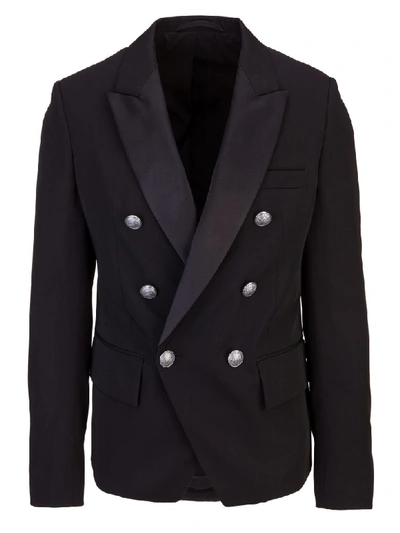 Balmain Paris Blazer In Black