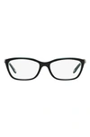 Tiffany & Co 54mm Cat Eye Optical Glasses In Top Black/ Blue