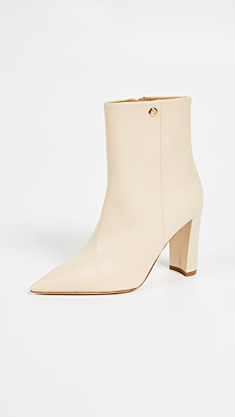 tory burch white booties