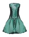 Io Couture Knee-length Dress In Green