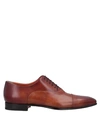 Santoni Lace-up Shoes In Brown