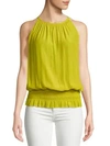 Ramy Brook Lauren Sleeveless Top In Sunburst