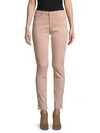 Ag Prima Sateen Cigarette Skinny Jeans In Sulfur Mist