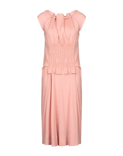 Carven Formal Dress In Pink