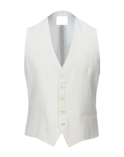 Al Duca D'aosta Suit Vest In White