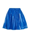 Msgm Mini Skirt In Blue