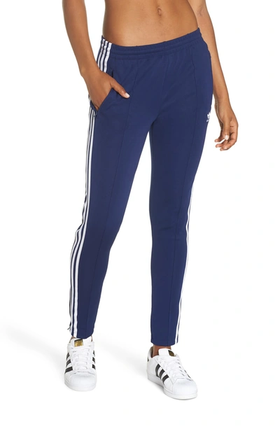 Adidas Originals Adidas Sst Track Pants In Dark Blue
