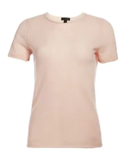 Saks Fifth Avenue Collection Cashmere Tee In Evening Sand