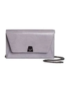 Akris Anouk Envelope Patent Leather Crossbody Bag In Felt